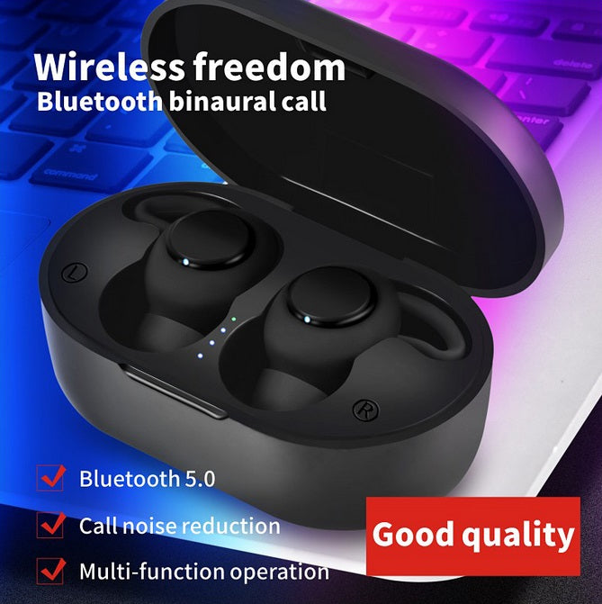 Earphone bluetooth 5.0 stereo waterproof noise reduction - Prozone