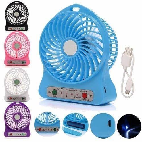 Portable chargeable fan