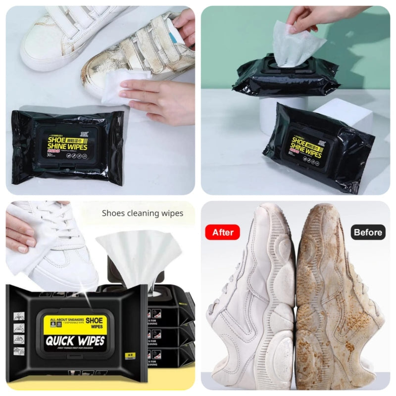 Shoes cleaning wipes pack 80pcs - Prozone