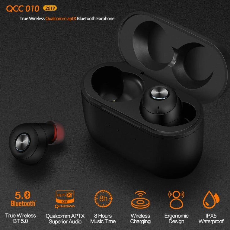 Earphone bluetooth 5.0 stereo waterproof noise reduction - Prozone