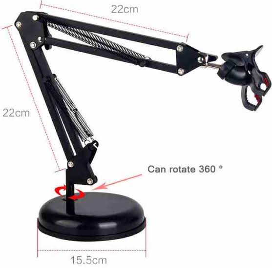 Mobile Phone Support Stand video microphone - Prozone