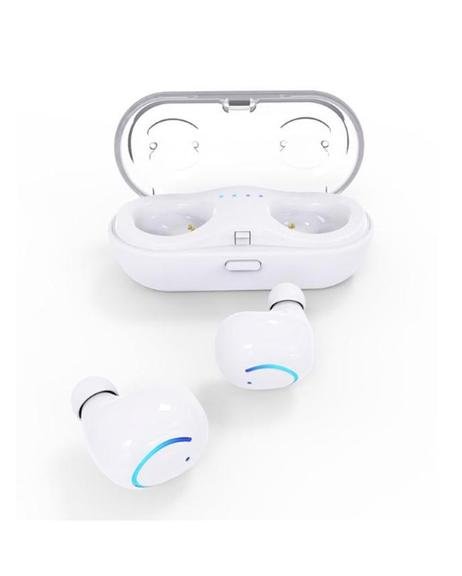 Qi8 twins earphones earbuds bluetooth headphones+charger box