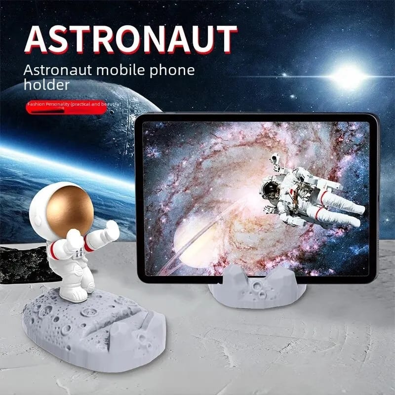 Astronaut plastic spacesuit figurine  phone holder - Prozone