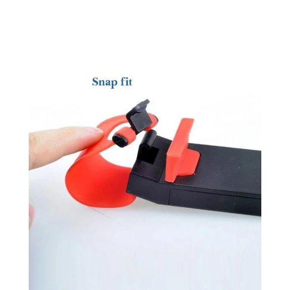 Pack of 2 car steering wheel mobile holder multicolor