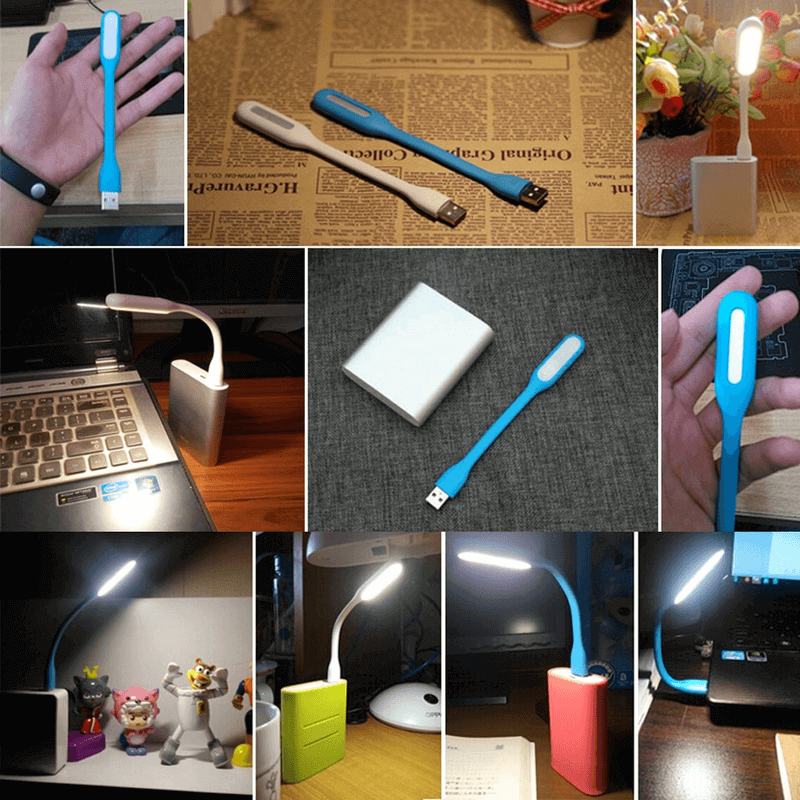 Mini portable usb led light lamp for computer