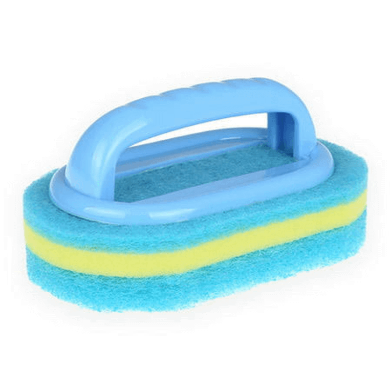 Magic sponge brush with handle