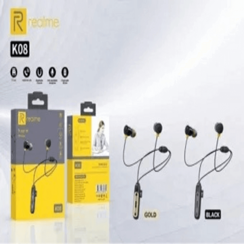 Realme k08 wireless headphone - black