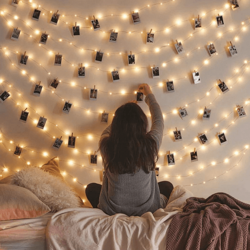 20 led photo clips string lights
