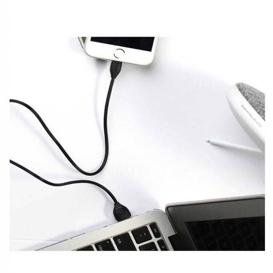 Remax lesu data cable for apple usb rc-050i - black