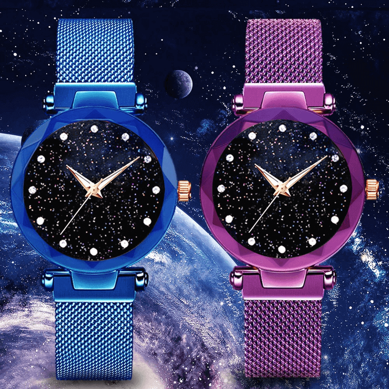 Luxury women watch fashion elegant magnet buckle