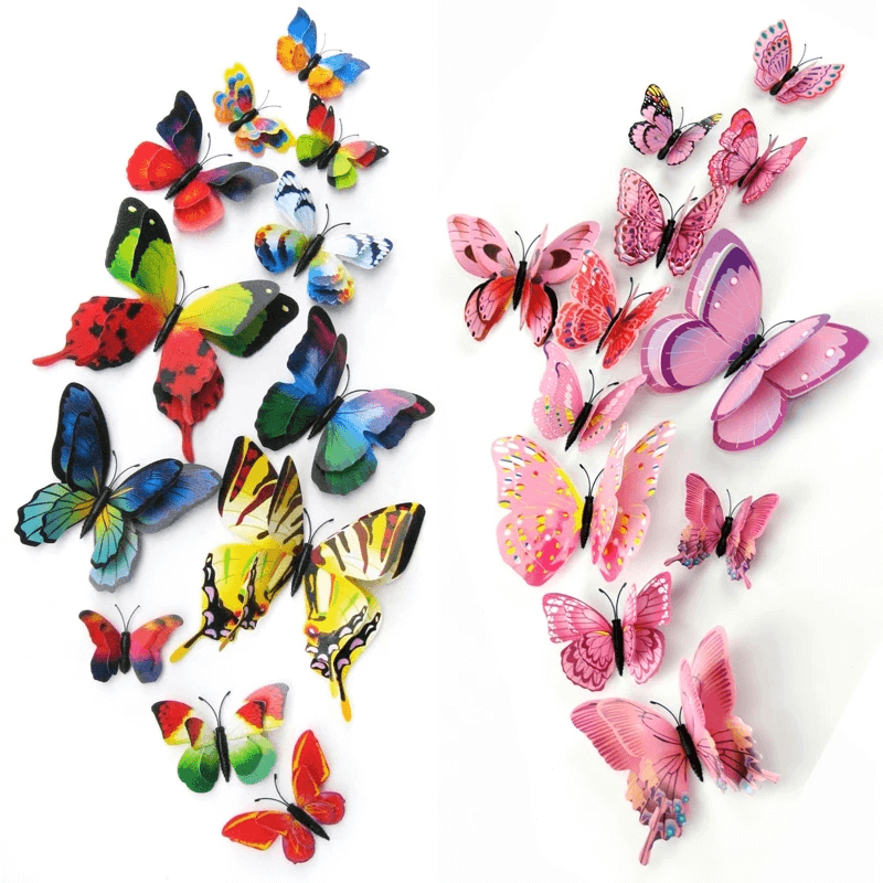 Magnetic & sticky butterfly