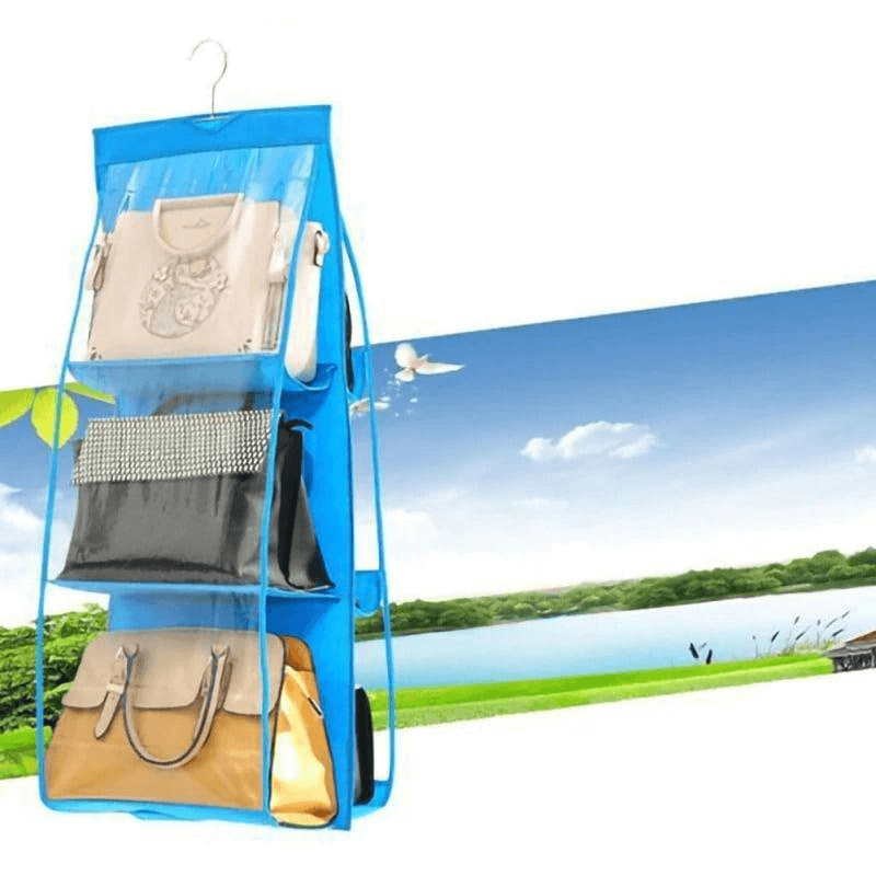 Thick double-sided six grid storage bag