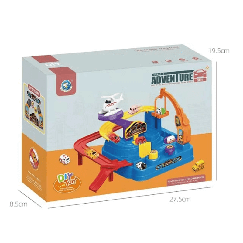 Race car tracks car adventure game