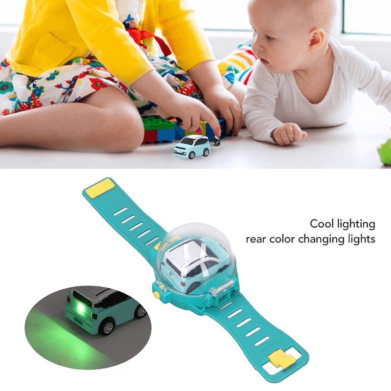 Silicone strap wrist car watch toy