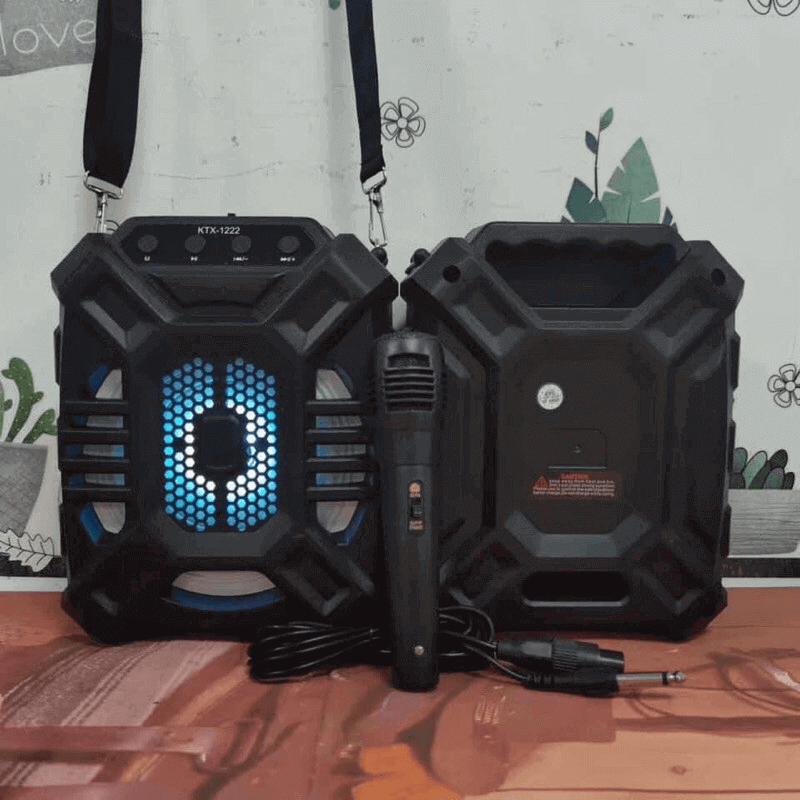 Wireless karaoke bluetooth speaker ktx-1222