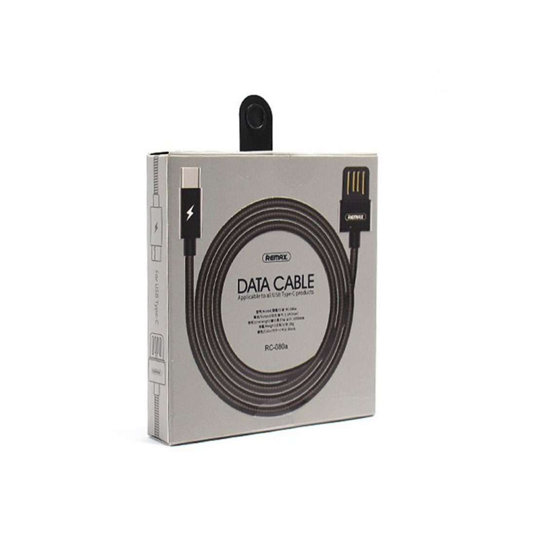 Remax rc-080a 1m usb to type-c data sync charging cable