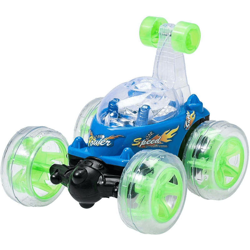 360 degree tumbling & spinning action rc vehicle toy