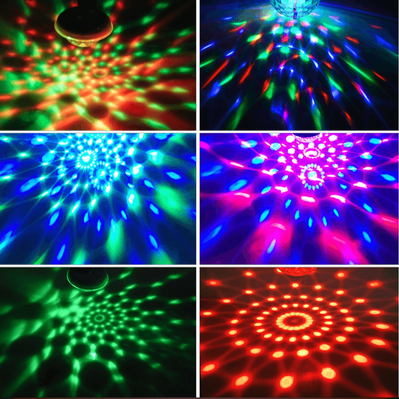 Led rgb disco lights