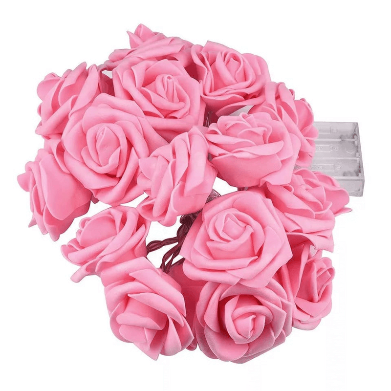 20 led string flowers