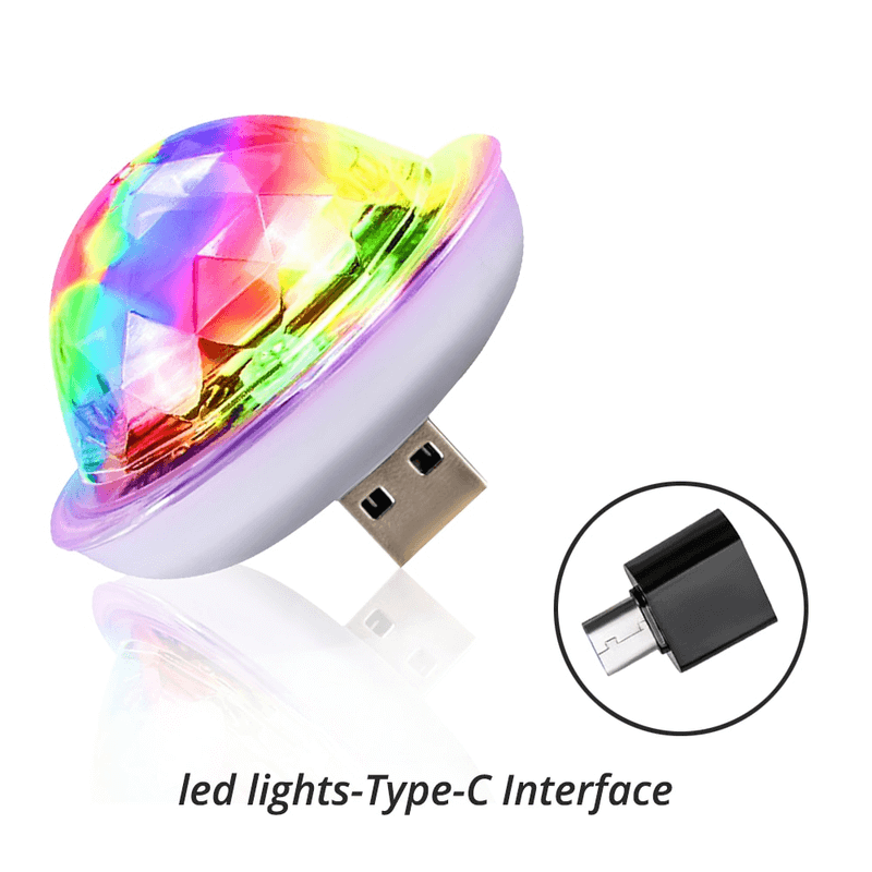 Led rgb disco lights