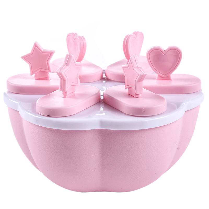 Silicone ice cream mold ice with sticks