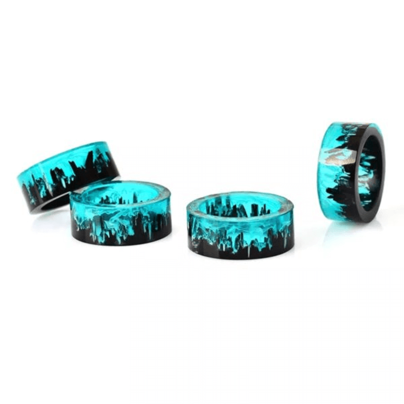Resin mountain ring