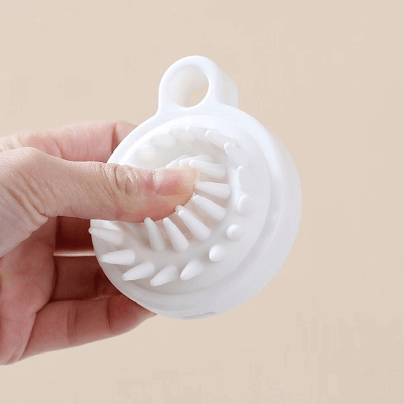 Pair of scalp massager shampoo brush stress remover
