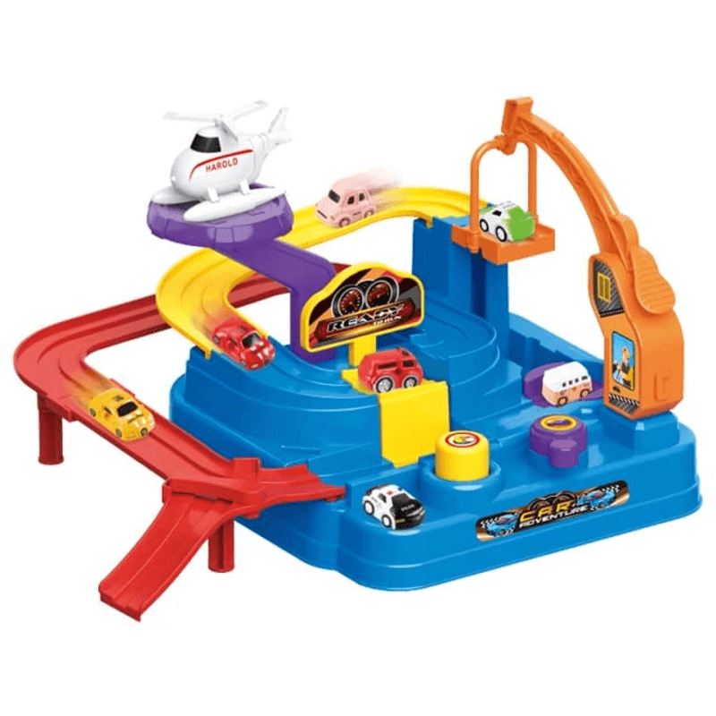 Race car tracks car adventure game