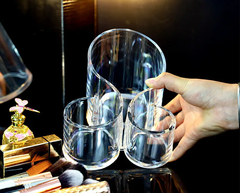 Acrylic cosmetic organizer grid box - Prozone