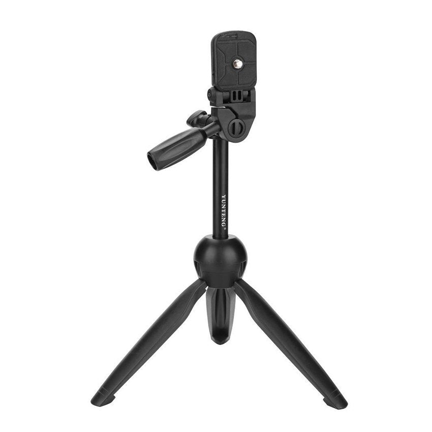 Yunteng vct-2280 multi-function mini tabletop tripod - black