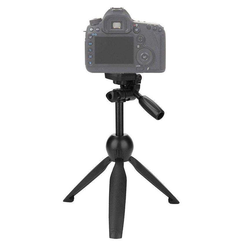 Yunteng vct-2280 multi-function mini tabletop tripod - black