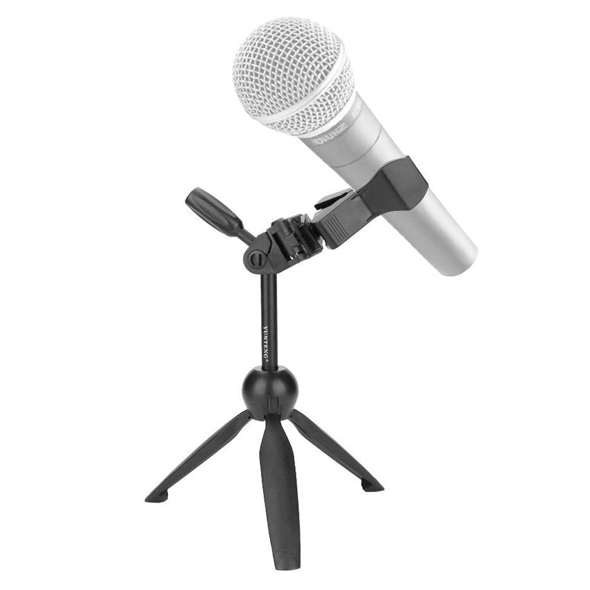 Yunteng vct-2280 multi-function mini tabletop tripod - black