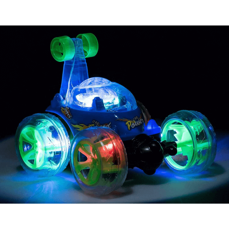 360 degree tumbling & spinning action rc vehicle toy