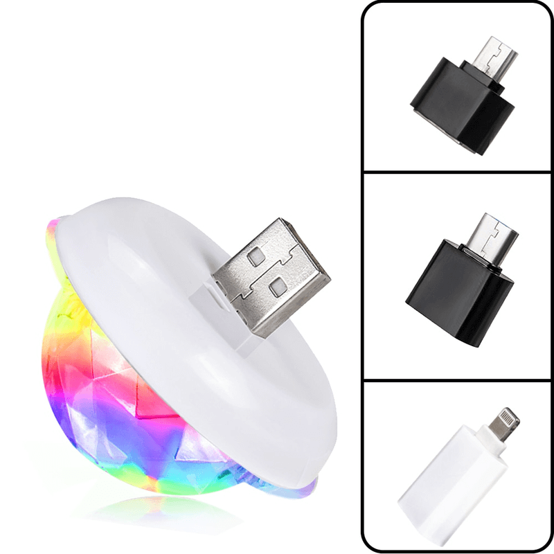 Led rgb disco lights