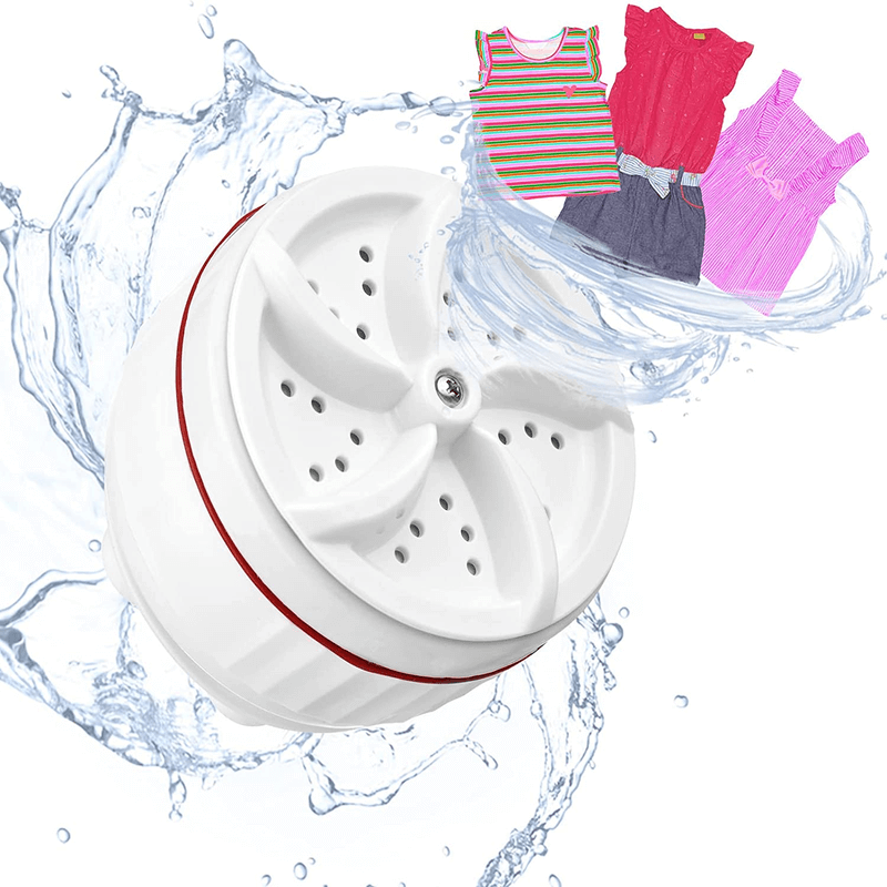 Portable ultrasonic turbine wash
