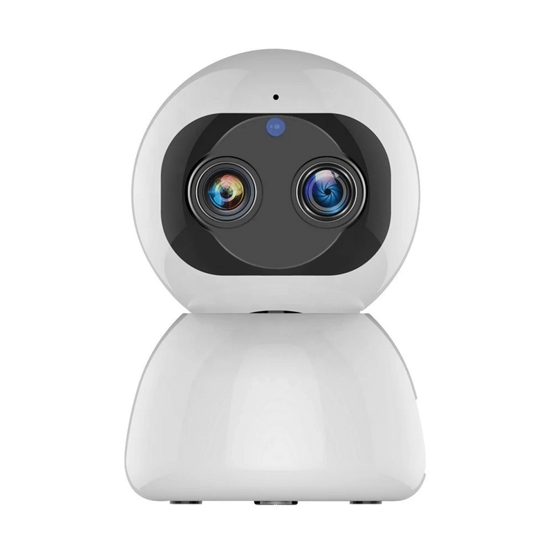Binocular zoom wide angle ptz camera