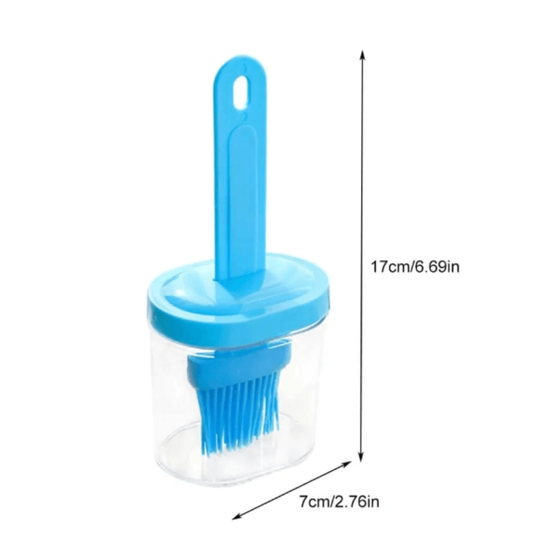 Oil brush jar