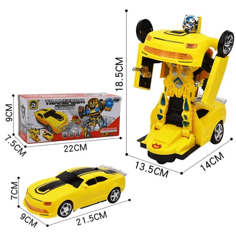 Transform robot car toy for kids