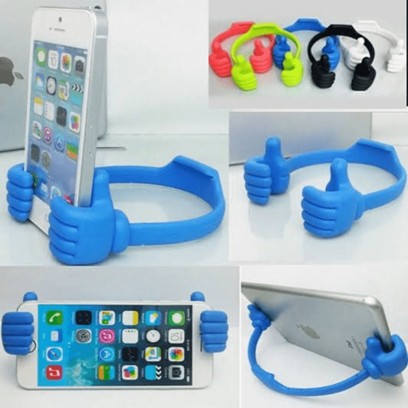 Thumb design mobile ok stand holder