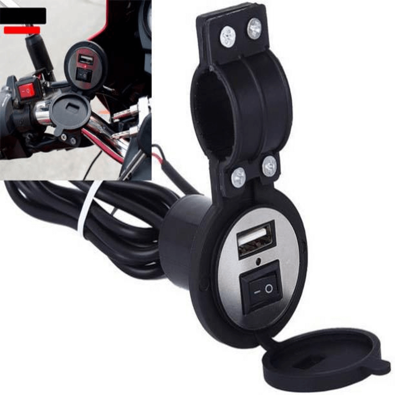 Motorcycle electric bicycle handlebar waterproof usb charger for phone