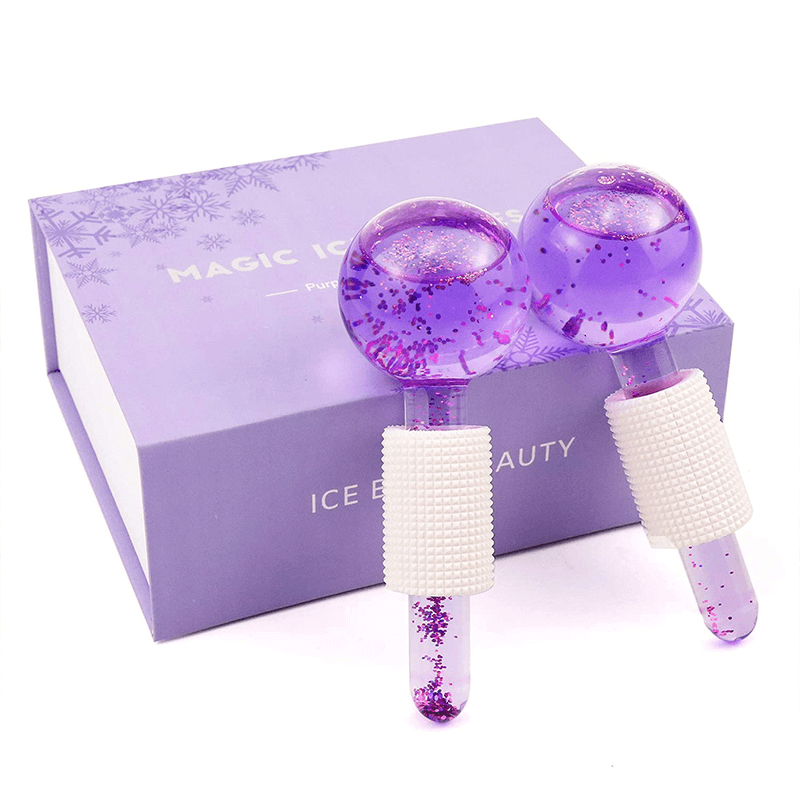 2pcs box crystal ice energy massage roller