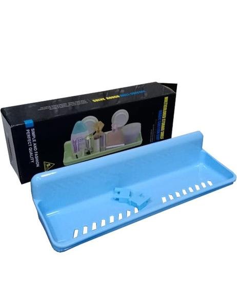 Multi colored storage shelf magic suction cup