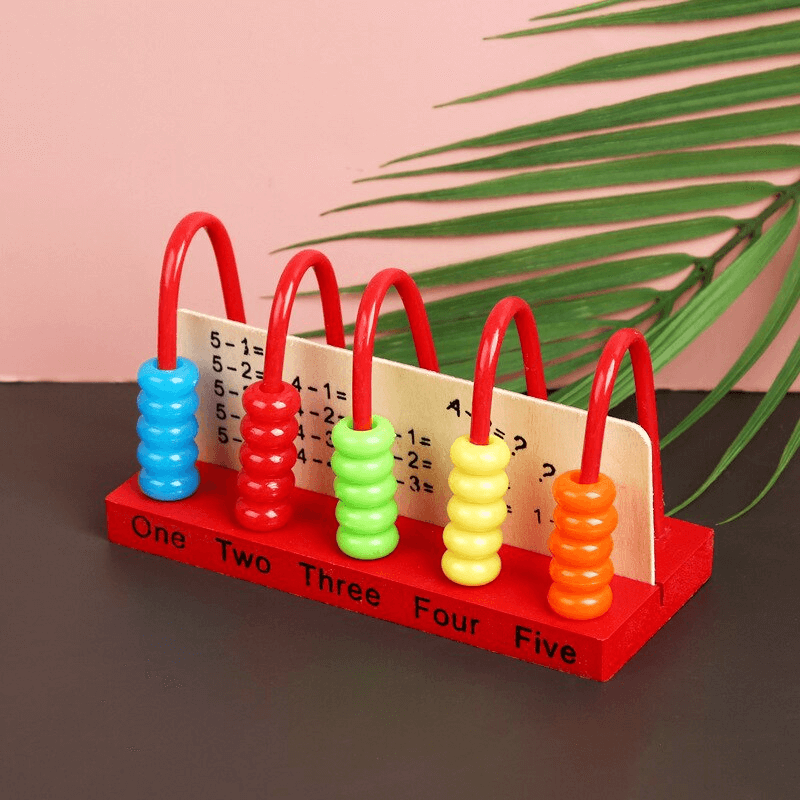 5 gear eco-friendly learning abacus for kids