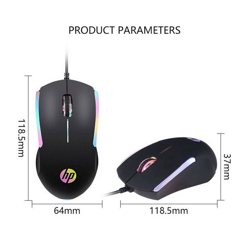 Hp m160 wired gaming mouse