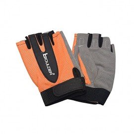 Weight lifting gloves green & grey for women