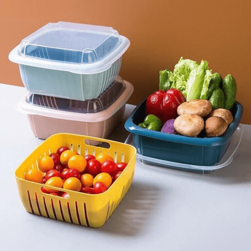 3-in-1 drain storage box