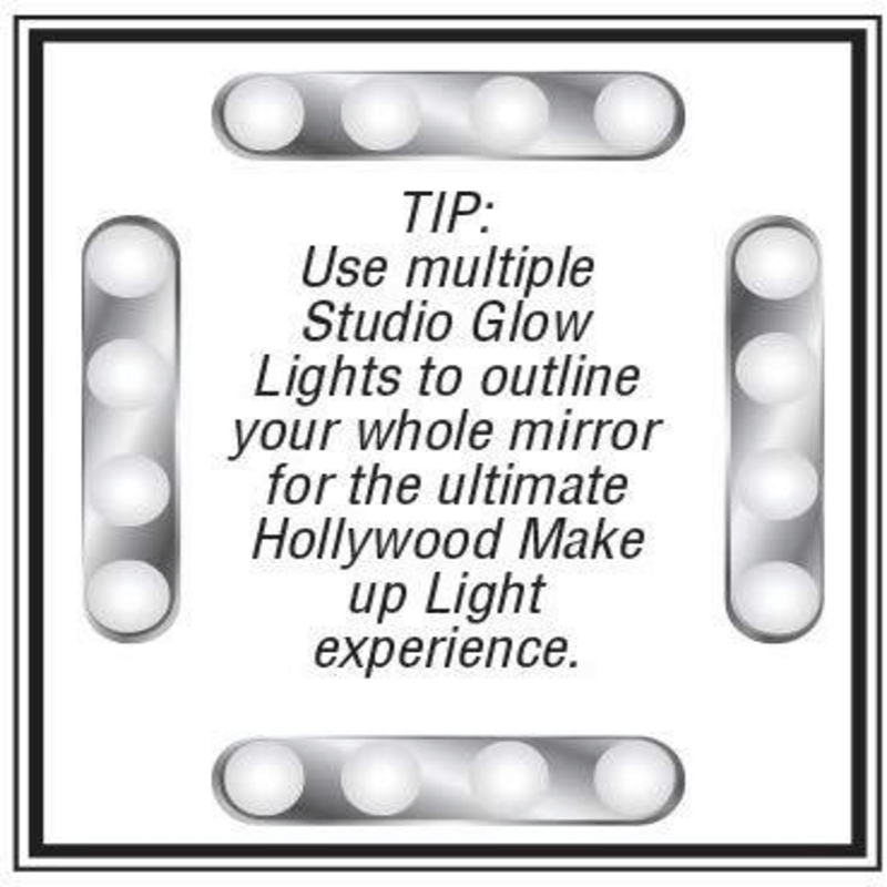 Vanity glow light