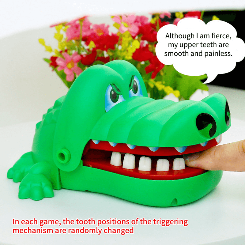 Biting finger toy funny crocodile dentist game