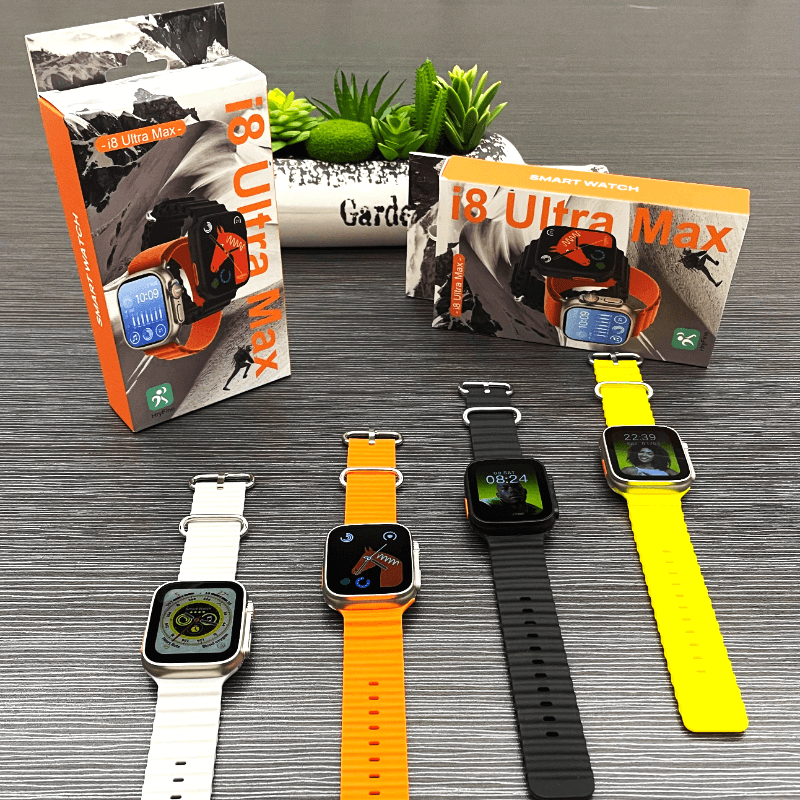 I8 ultra max 1.75 inches hd display series 8 bluetooth call smart watch