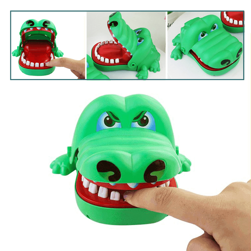 Biting finger toy funny crocodile dentist game